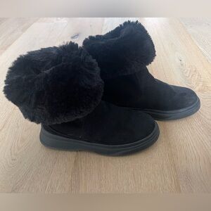 Zara Girl Black Boots winter boots